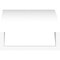 Ekena Millwork 5 1/2-in. W x 38-in. D x 38-in. H Thorton Architectural Grade PVC Knee Brace BRCP055X38X38THR - alternate 4